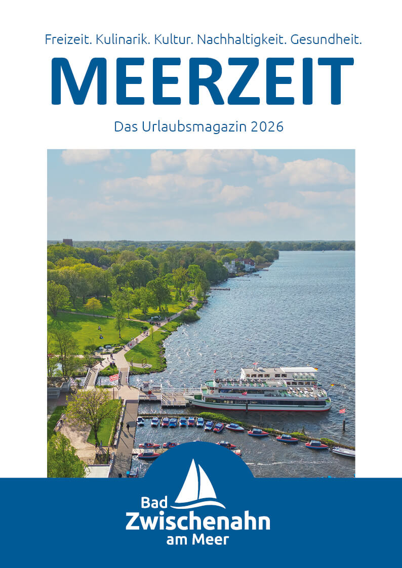 Titelbild der Broschüre Meerzeit 2026.