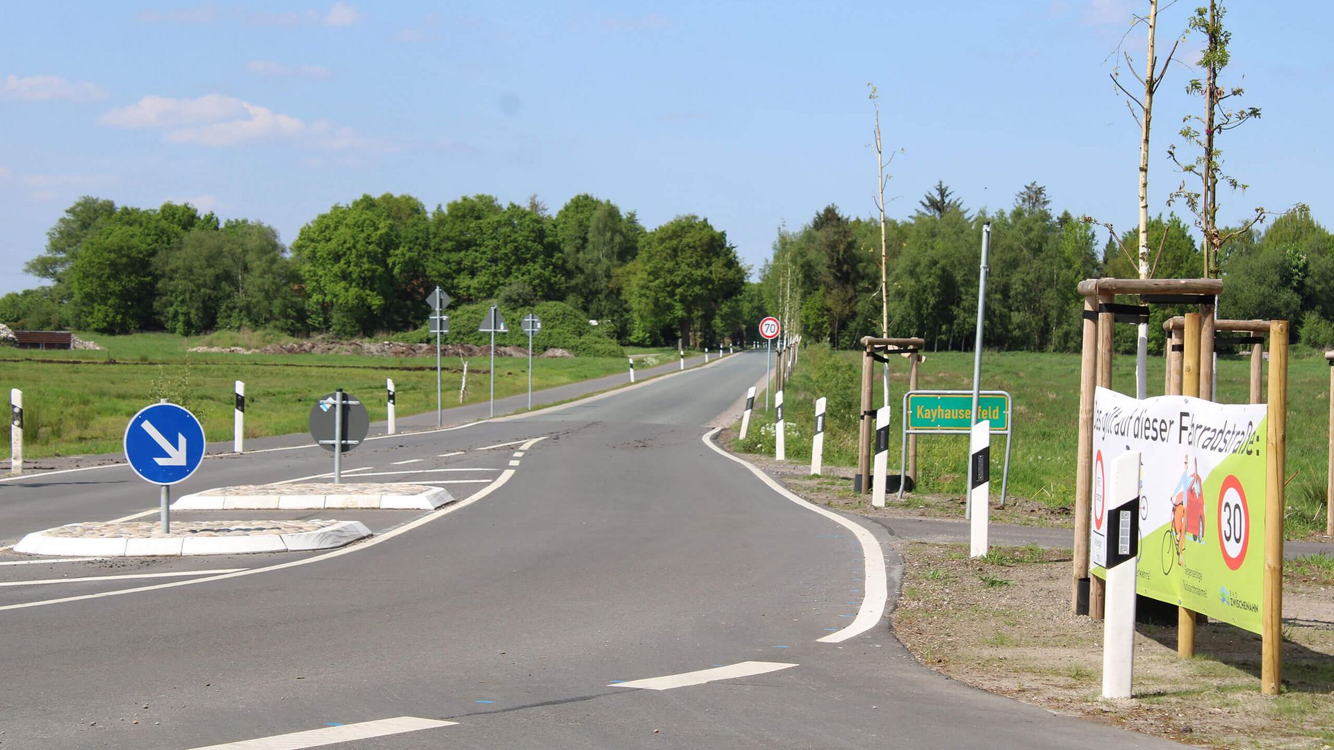 Fahrradstraße Bad ZwischenahnOldenburg